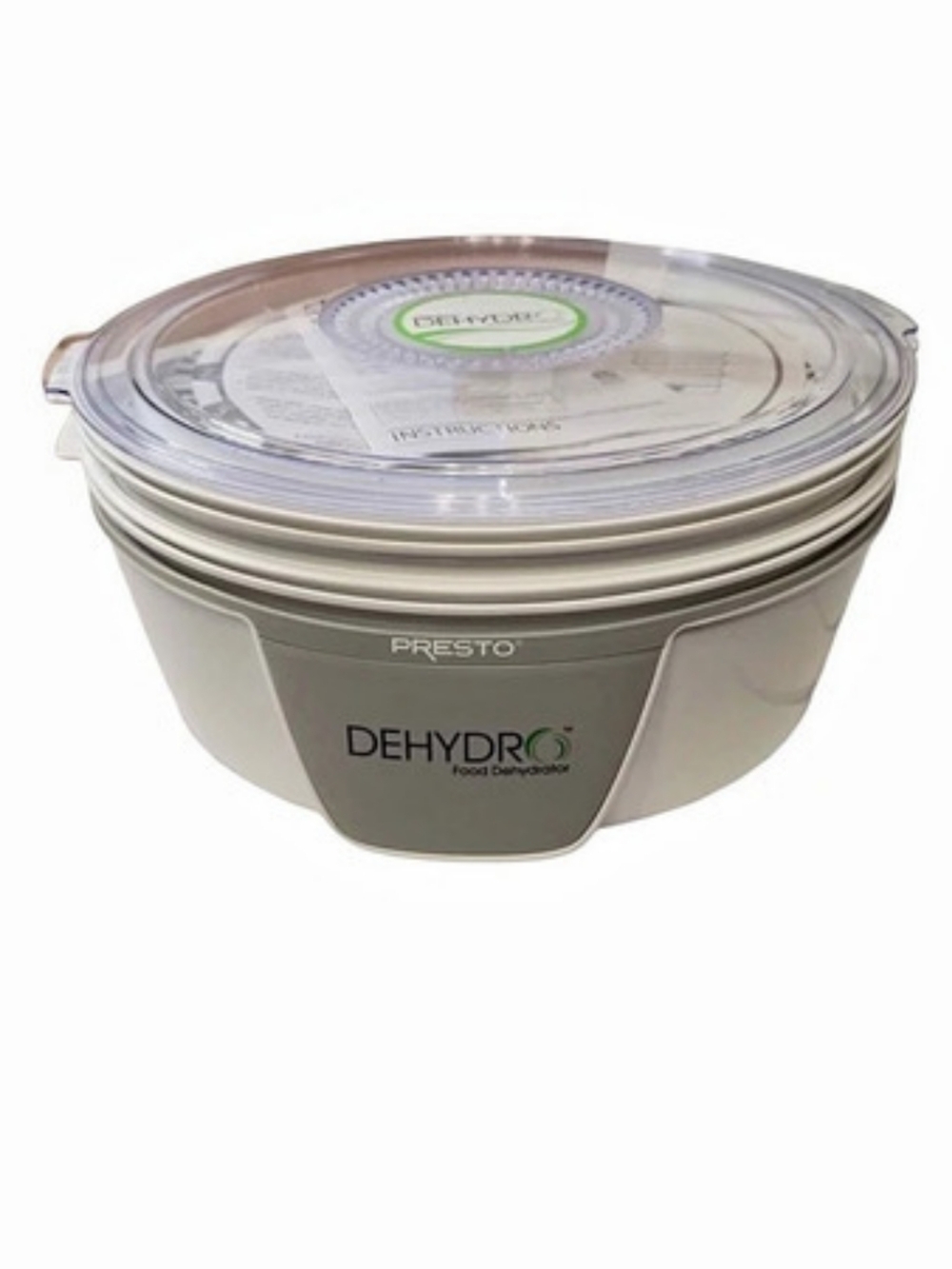Presto Dehydro Electric Food Dehydrator 06300 White & Gray